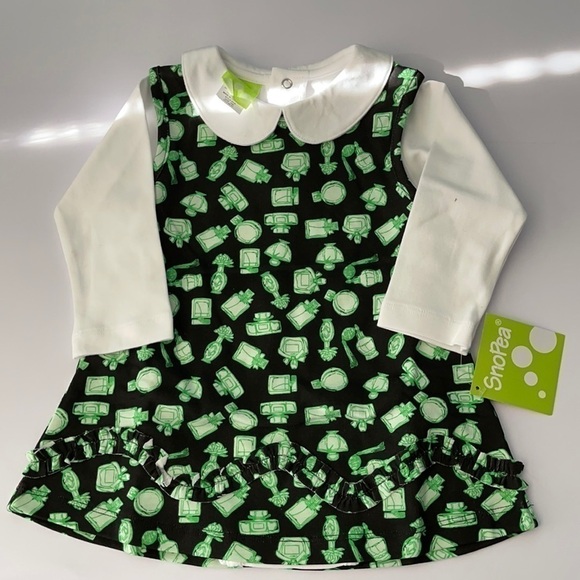 New Sno Pea Long Sleeve Bodysuit and Jumper - Picture 1 of 4